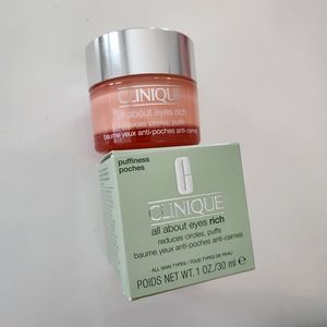 Clinique all about eyes rich 30ml/1oz Eye Cream NEW